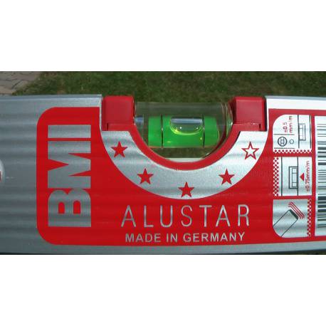 BMI vodováha ALUSTAR, 30cm, 2 libely.
