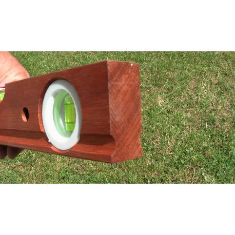 Vodováha BMI dřevěná 80 cm