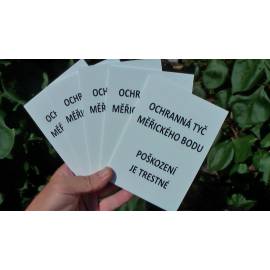 V&yacute;stražn&aacute; tabulka.