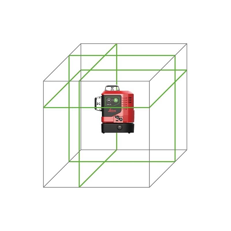 Kř&iacute;žov&yacute; laser Leica Lino L6G profi sada v kufru