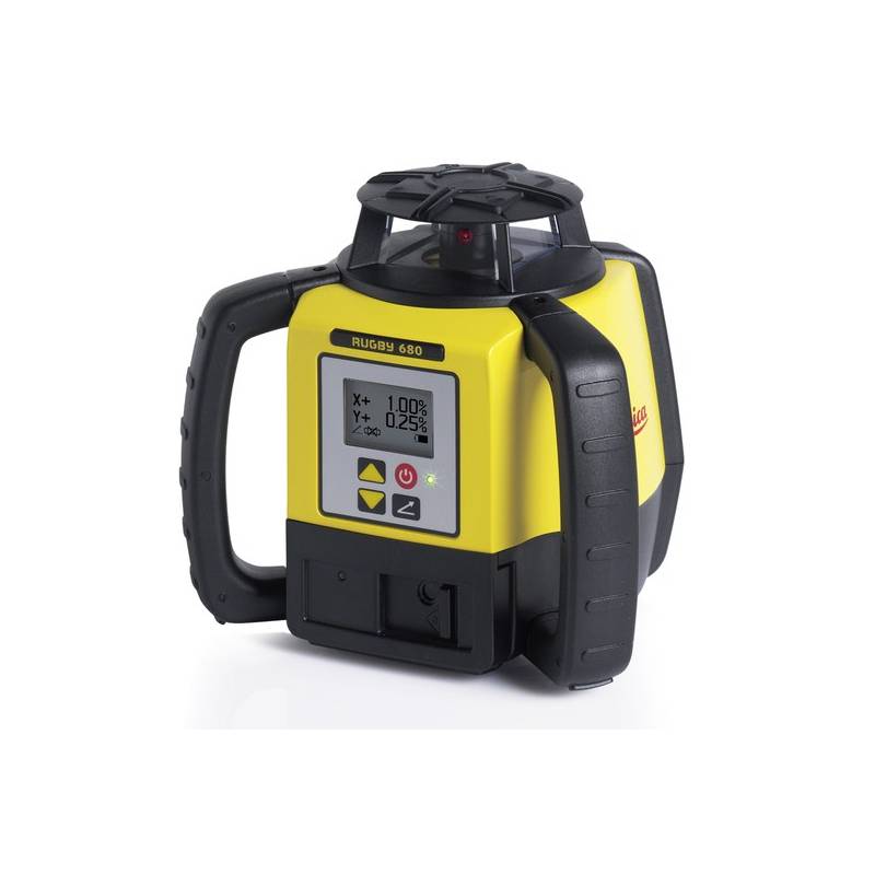 Leica Rugby 680, rotačn&iacute; laser sklon x,y , kompletn&iacute; sada