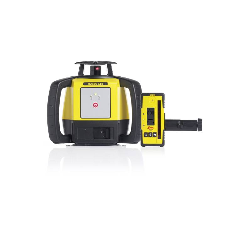 Rotačn&iacute; laser Leica Rugby 610 se detektorem