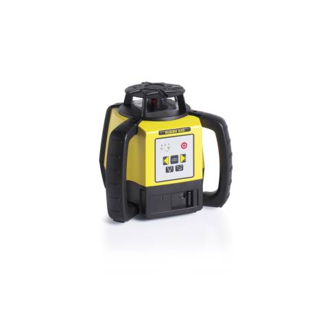 Rotační laser Leica Rugby 640G se zeleným paprskem.