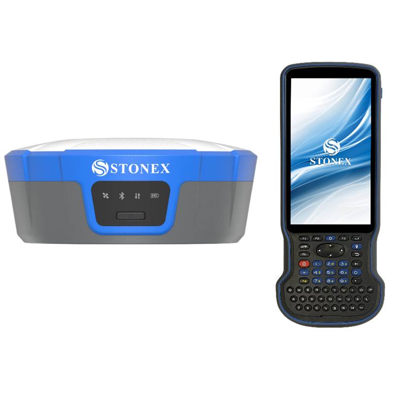 STONEX S950 - GNSS RTK přij&iacute;mač s IMU (s korekc&iacute; n&aacute;klonu) a s dvěma kamerami