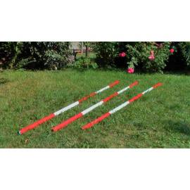 Ochranná tyč (OTZ), délka 2,4 - 2,6m. Sada 10ti kusů.