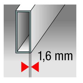 Vodováha ALUSTAR, standardní provedení, 100cm, 2 libely.